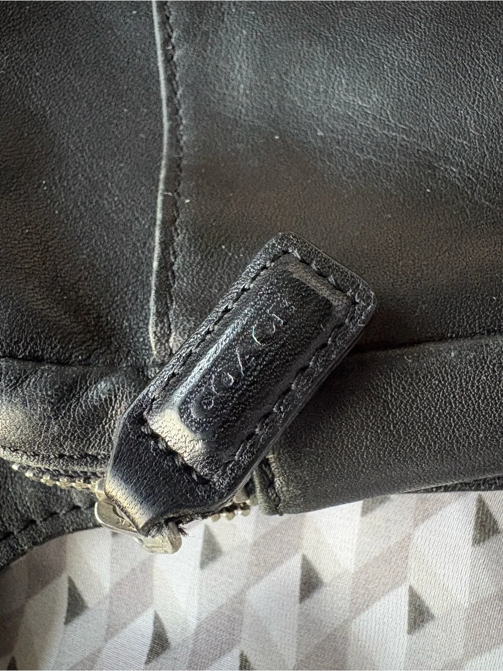 Coach vintage Black funny  Leather  Bag - Stylish Everyday Carry